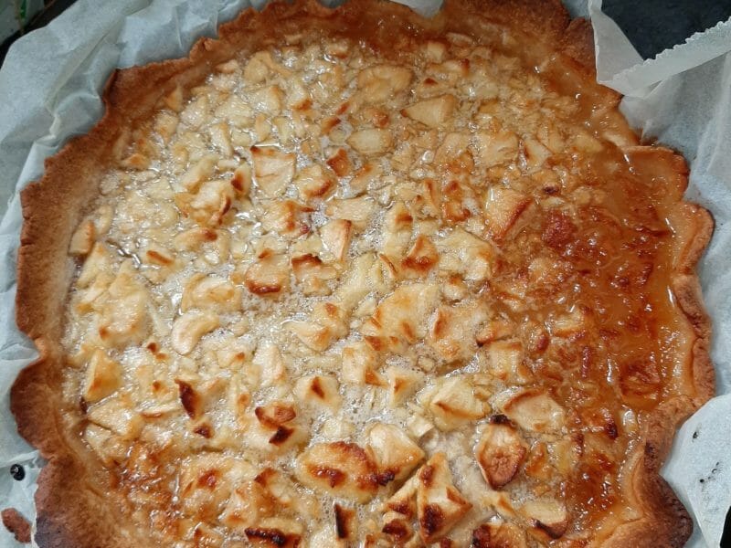 Cliquez pour zoomer ! Tarte pommes râpées citron Thermomix par coralie_367