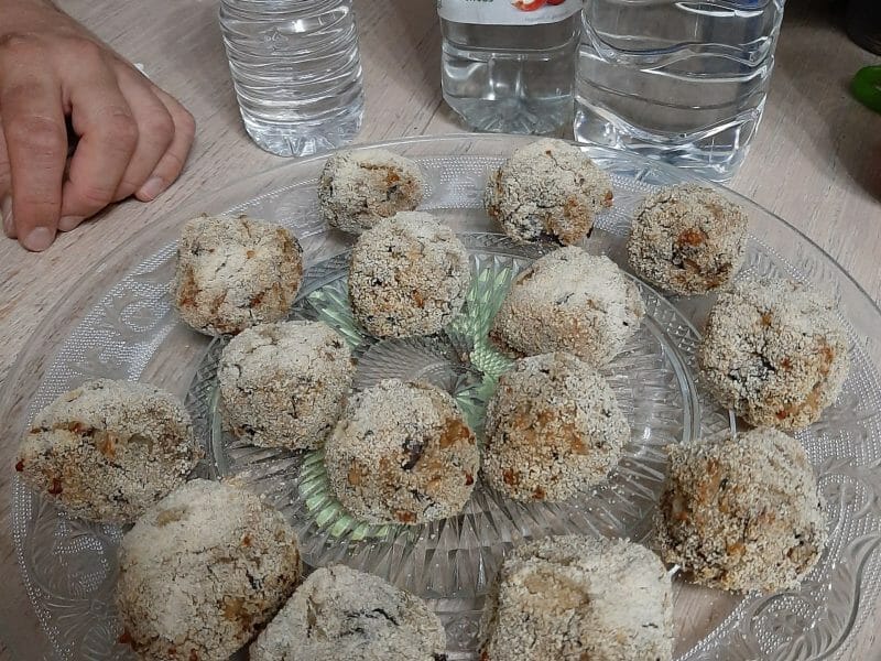 Cliquez pour zoomer ! Boulettes d’aubergines au parmesan Thermomix par coralie_367