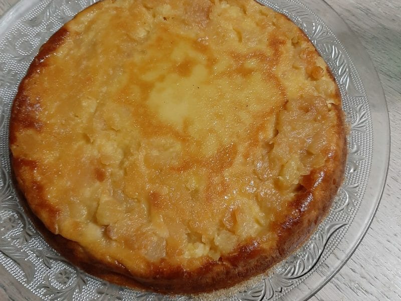 Cliquez pour zoomer ! Flognarde aux pommes Thermomix par coralie_367