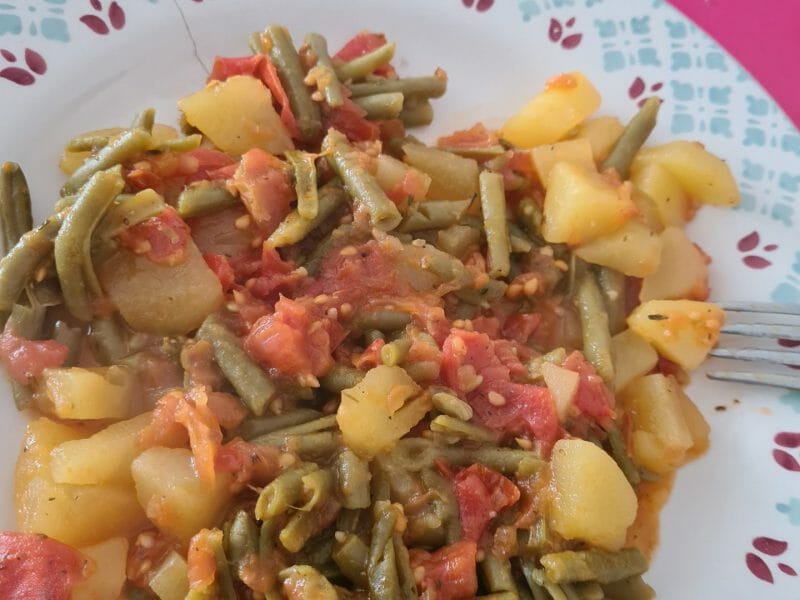 Cliquez pour zoomer ! Haricots verts à l’italienne Thermomix par juliie64