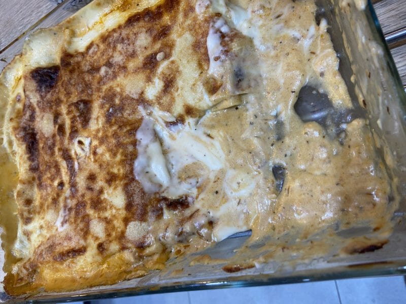 Cliquez pour zoomer ! Lasagnes au poulet et tomates séchées Thermomix par aurelie38230