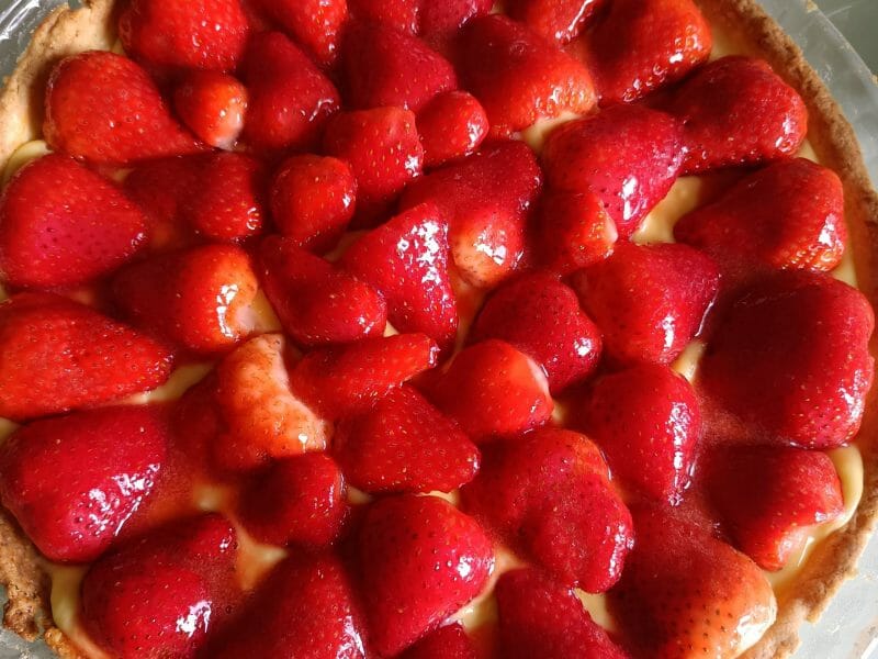 Cliquez pour zoomer ! Tarte aux fraises Thermomix par Floflo789