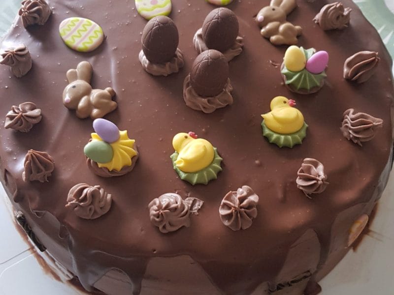 Cliquez pour zoomer ! Layer cake Kinder Bueno Thermomix par graziella_17