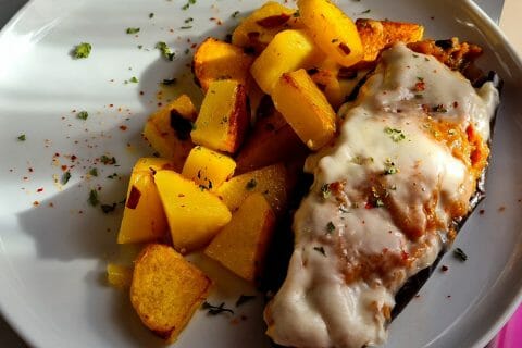 Cliquez pour zoomer ! Aubergines farcies au thon Thermomix par yolande schwaederle