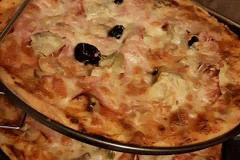 Cliquez pour zoomer ! Pizza capricciosa Thermomix par julie_frn