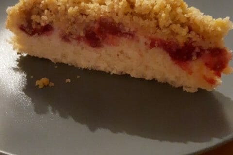 Cliquez pour zoomer ! Crumb cake framboises Thermomix par julie_frn