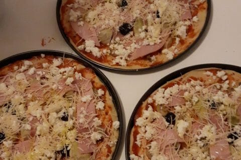 Cliquez pour zoomer ! Pizza capricciosa Thermomix par julie_frn