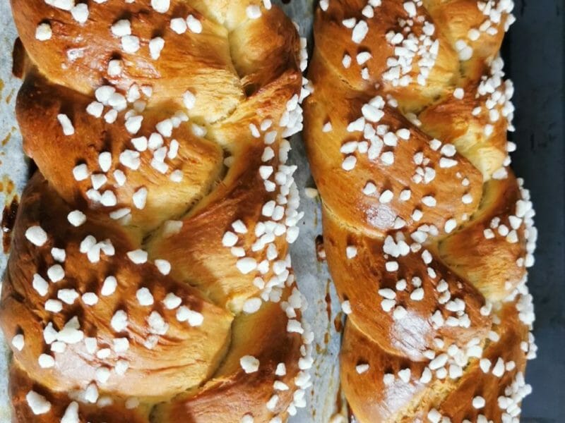 Cliquez pour zoomer ! Brioche tressée à la mie filante Thermomix par laurence_tp