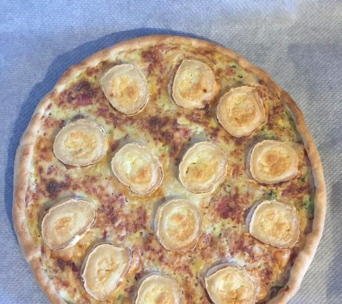 Cliquez pour zoomer ! Tarte courgette, jambon & chèvre Thermomix par Nathalie074
