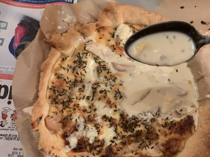 Cliquez pour zoomer ! Tarte reblochon à la poire Thermomix par mancelot