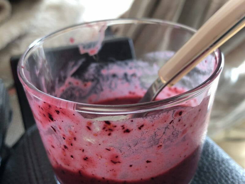 Cliquez pour zoomer ! Glace aux myrtilles Thermomix par beaphil20