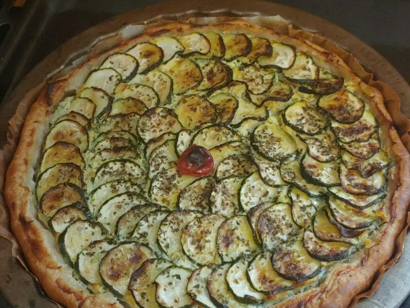 Cliquez pour zoomer ! Tarte courgettes et ricotta Thermomix par odrey111