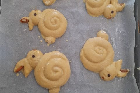 Cliquez pour zoomer ! Brioches lapin de Pâques Thermomix par pongobob83