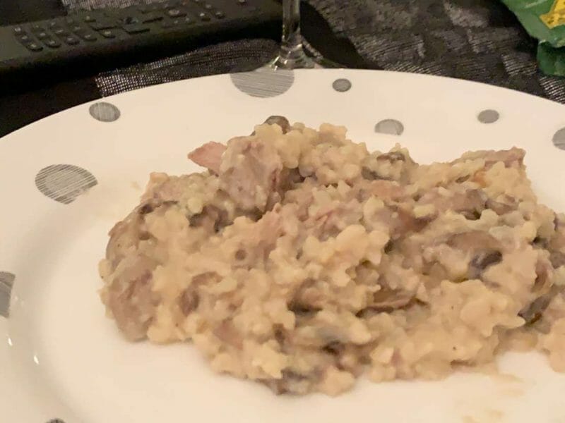 Cliquez pour zoomer ! Risotto poulet et champignons Thermomix par MissMarine