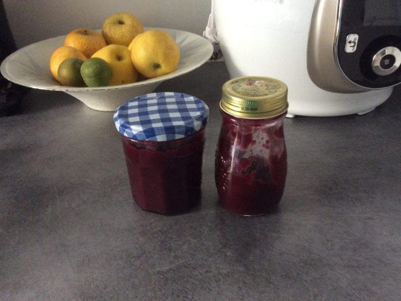 Cliquez pour zoomer ! Compote pommes myrtilles Thermomix par boissieu