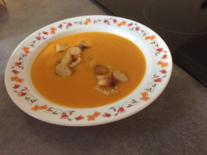 Cliquez pour zoomer ! Crème de patate douce au gingembre Thermomix par boissieu