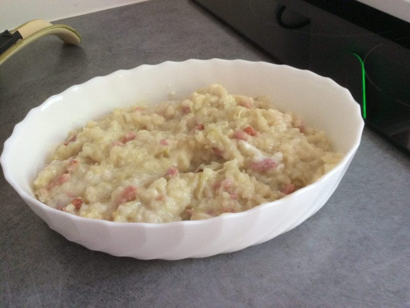 Cliquez pour zoomer ! Risotto poireaux et lardons Thermomix par boissieu