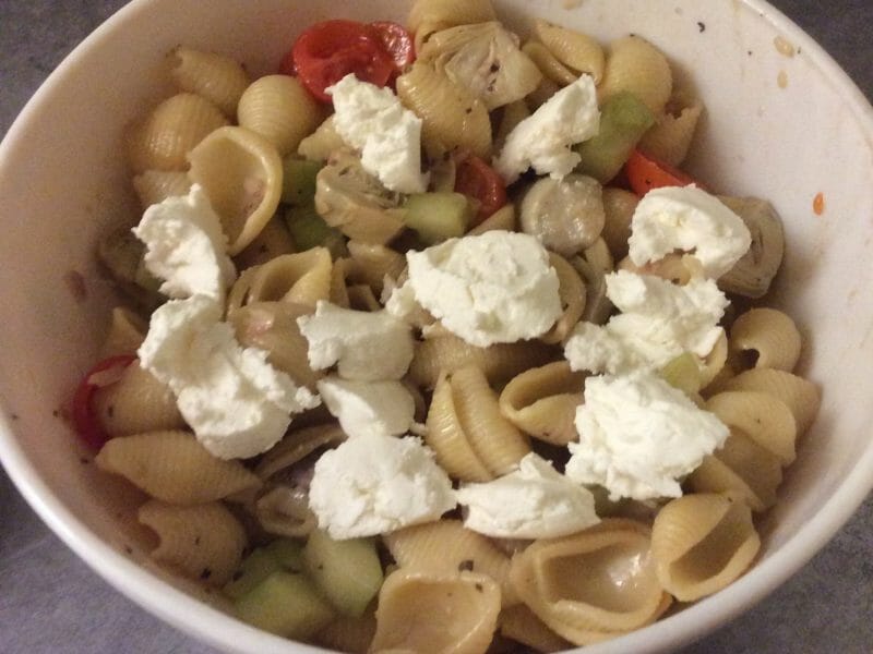 Cliquez pour zoomer ! Salade de pâtes à la grecque Thermomix par boissieu