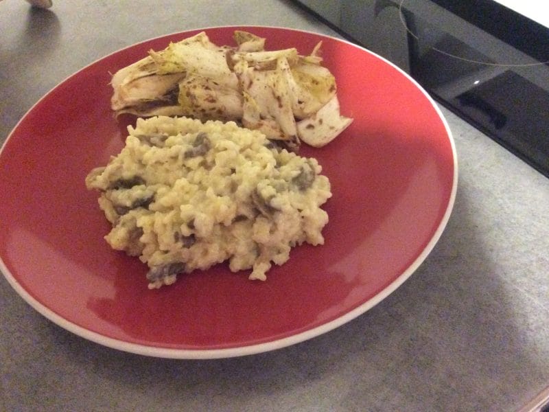 Cliquez pour zoomer ! Risotto au gorgonzola et champignons Thermomix par boissieu