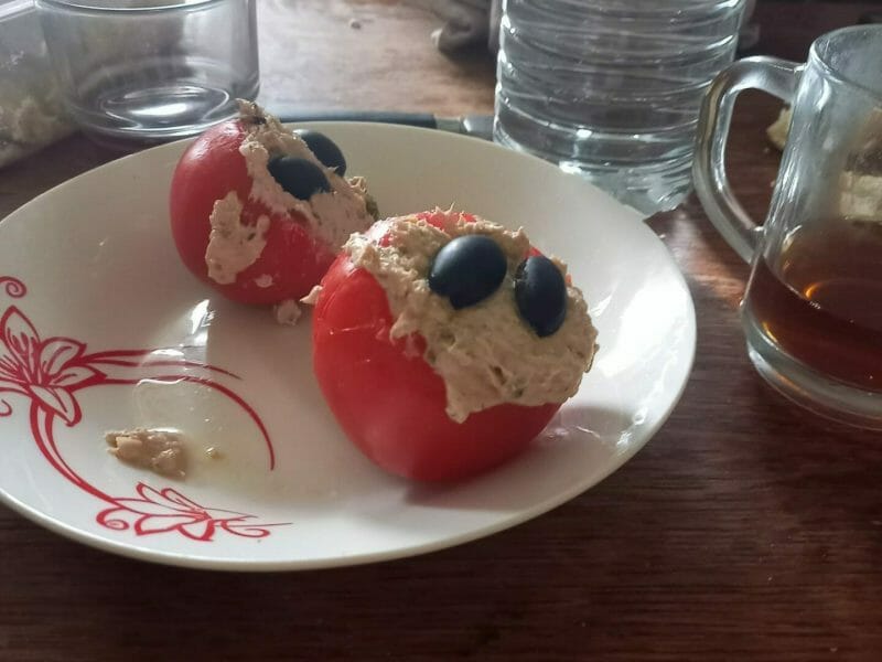 Cliquez pour zoomer ! Tomates farcies au thon Thermomix par melanie_773