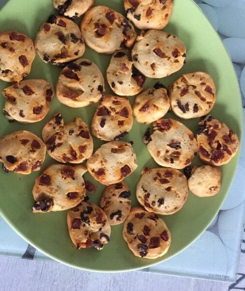 Cliquez pour zoomer ! Cookies au chorizo Thermomix par Sylviane92230