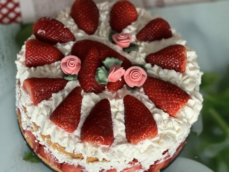Cliquez pour zoomer ! Fraisier Thermomix par godille