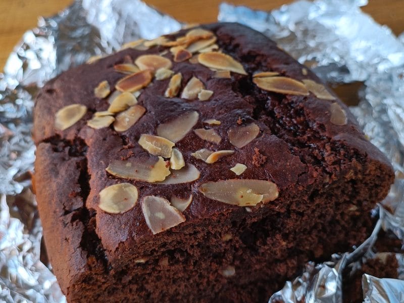 Cliquez pour zoomer ! Cake fondant choco-rhum Thermomix par ams54