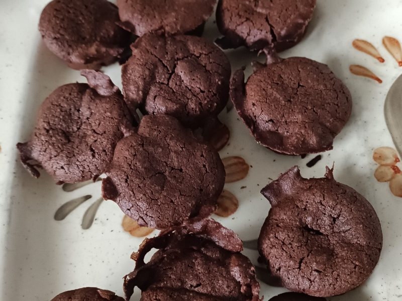 Cliquez pour zoomer ! Financiers au chocolat Thermomix par ams54