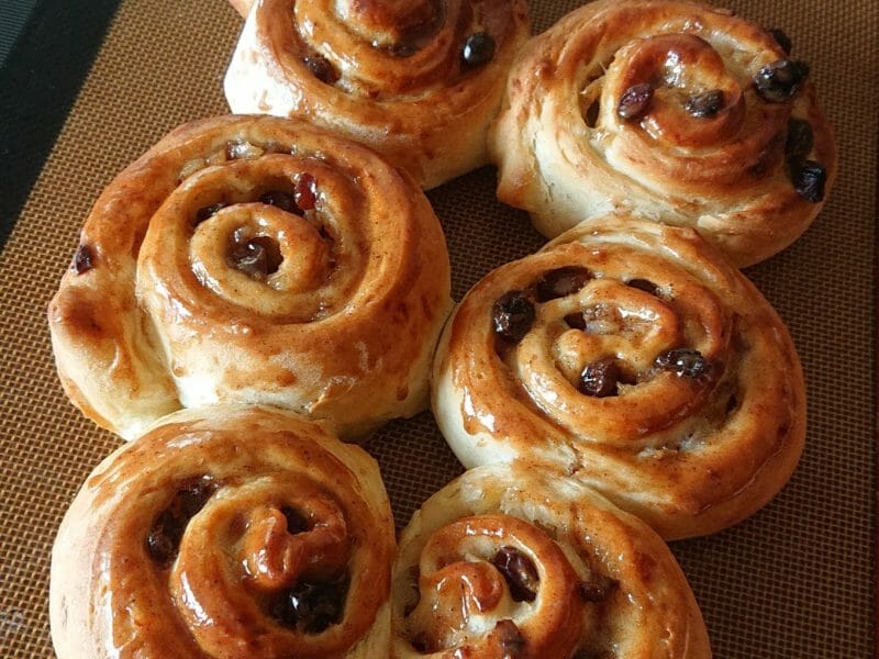 Cliquez pour zoomer ! Roulés aux pommes et à la cannelle Thermomix par ams54