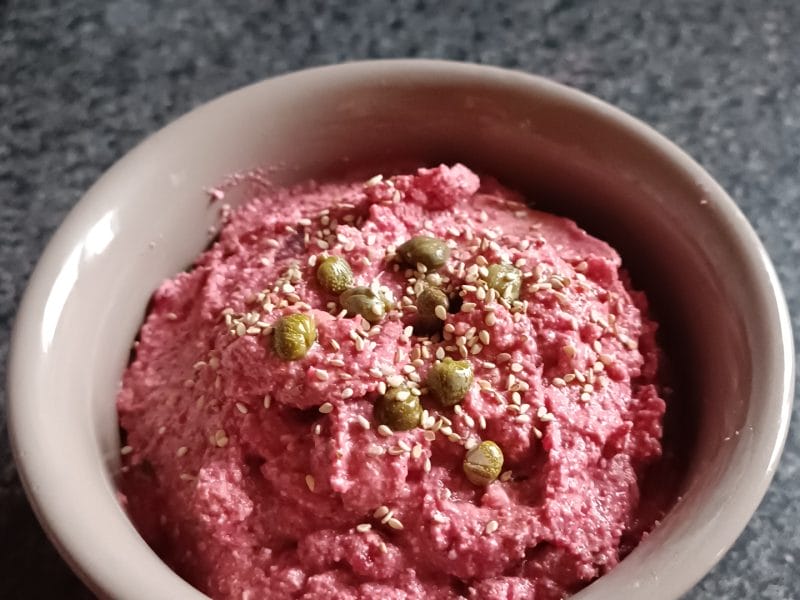 Cliquez pour zoomer ! Tartinade betterave feta Thermomix par ams54