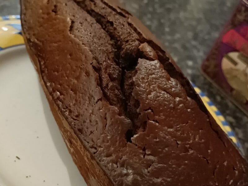 Cliquez pour zoomer ! Cake au chocolat et cranberries Thermomix par ams54