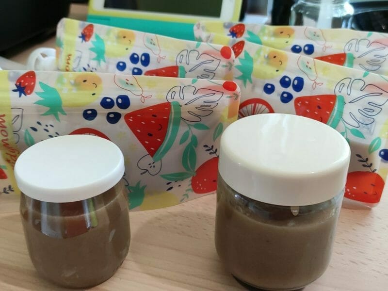 Cliquez pour zoomer ! Compote de pommes, bananes et miel Thermomix par crouniz