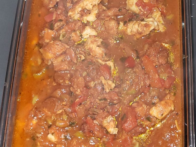 Cliquez pour zoomer ! Sauté de poulet au chorizo Thermomix par tatasimone