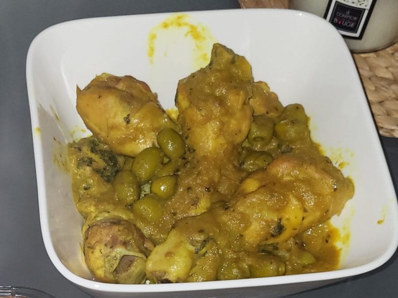 Cliquez pour zoomer ! Tajine de poulet aux olives Thermomix par tatasimone