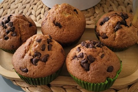Cliquez pour zoomer ! Muffins aux pépites de chocolat Thermomix par tatasimone