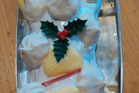 Cliquez pour zoomer ! Bûche au citron meringuée Thermomix par tatanne11