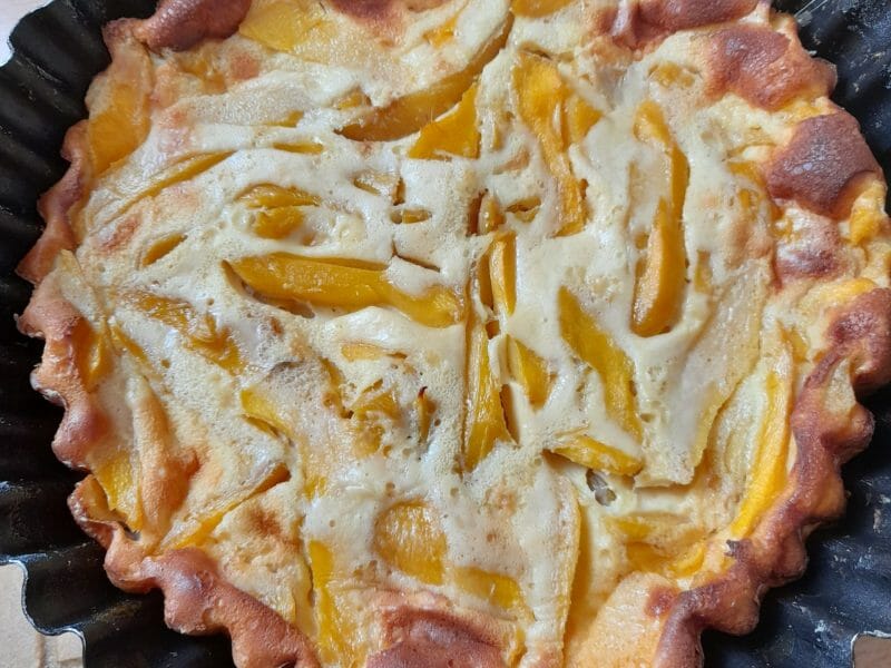 Cliquez pour zoomer ! Clafoutis à la mangue Thermomix par tatanne11