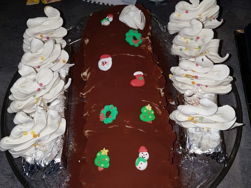 Cliquez pour zoomer ! Bûche Tiramisu Thermomix par emiliebreton