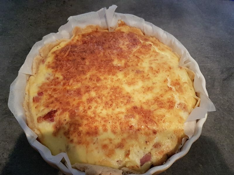 Cliquez pour zoomer ! Quiche lorraine Thermomix par emiliebreton