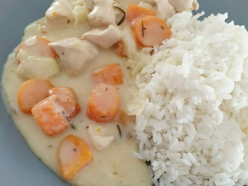 Cliquez pour zoomer ! Blanquette de poulet Thermomix par tatiana_63