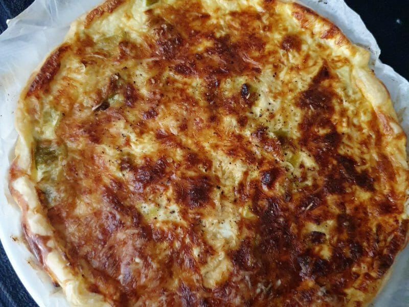 Cliquez pour zoomer ! Quiche Poireaux et Saumon Thermomix par tatiana_63