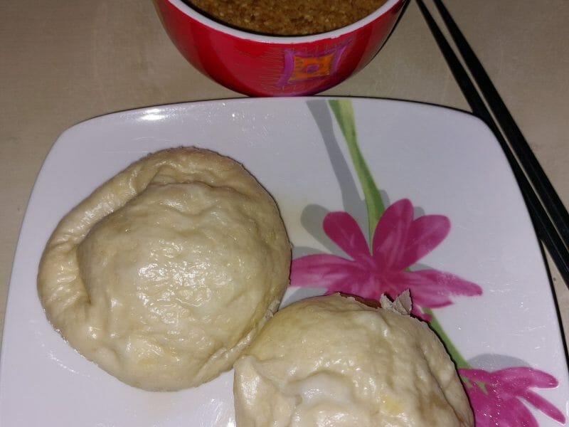 Cliquez pour zoomer ! Wang mandu – petits pains farcis à la vapeur Thermomix par macmandine