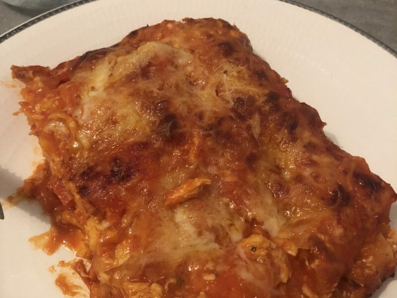 Cliquez pour zoomer ! Lasagnes au poulet et poivrons Thermomix par alice_172