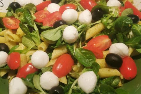 Cliquez pour zoomer ! Salade de penne à l’italienne Thermomix par christelle_528