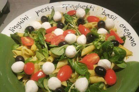 Cliquez pour zoomer ! Salade de penne à l’italienne Thermomix par christelle_528