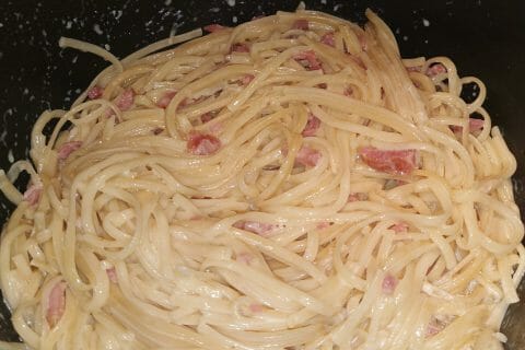 Cliquez pour zoomer ! Pâtes carbonara Thermomix par christelle_528