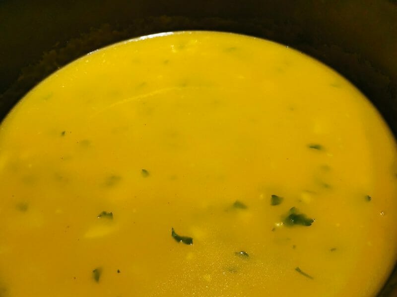 Cliquez pour zoomer ! Soupe aux oeufs et à la coriandre Thermomix par christelle_528