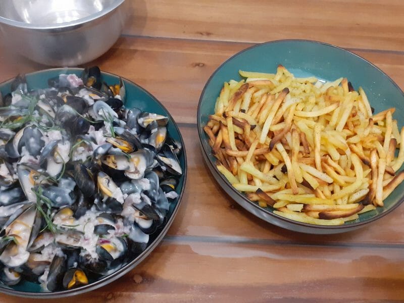 Cliquez pour zoomer ! Moules marinières Thermomix par tflavie