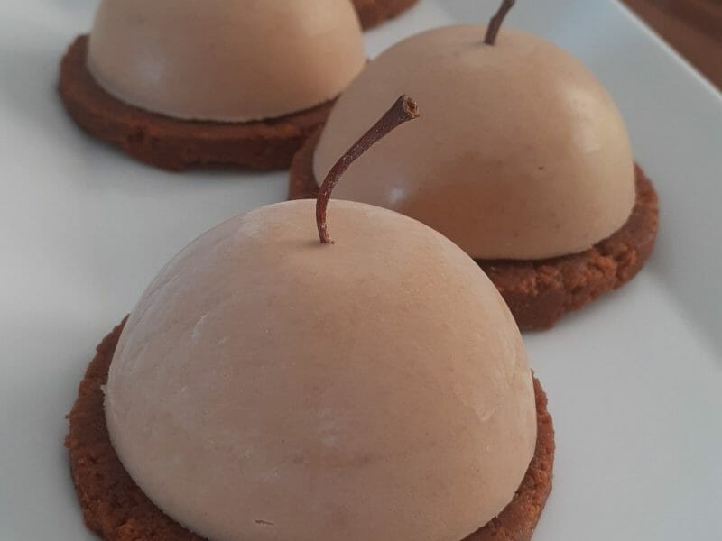 Cliquez pour zoomer ! Crémeux pommes spéculoos Thermomix par tflavie