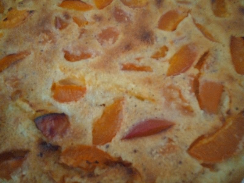 Cliquez pour zoomer ! Clafoutis aux abricots Thermomix par Trésor